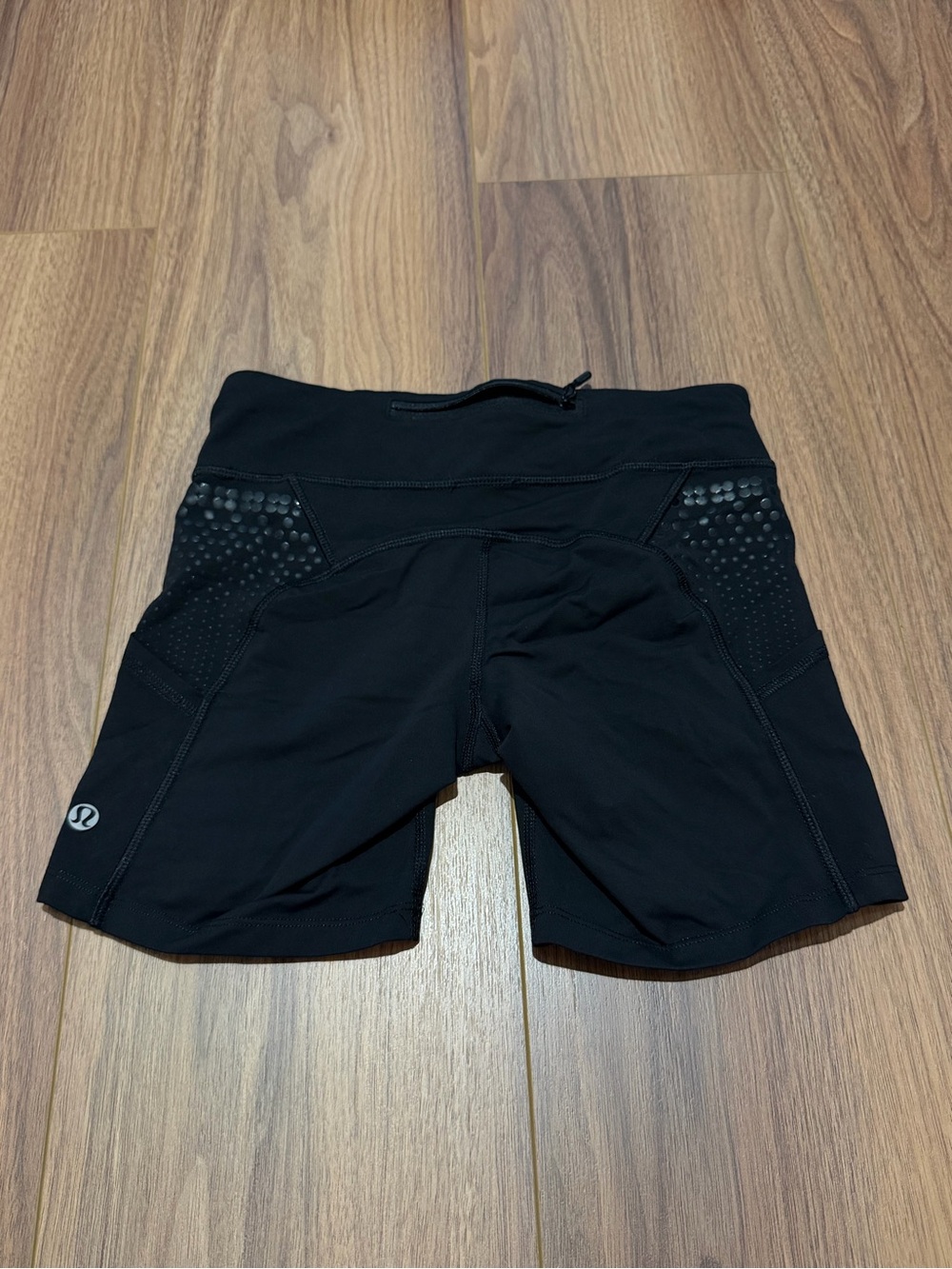 lululemon athletica Black Women's Athletic Shorts with Grip Detail